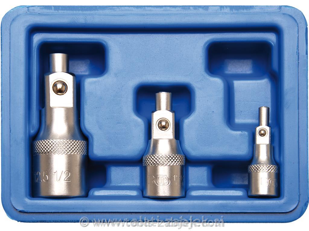 Magnetic extensions 1/4", 3/8", 1/2" BGS TECHNIC