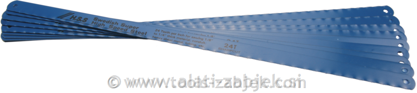 10-piece set of saw blades 13 x 300 mm BGS TECHNIC