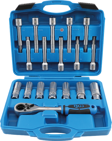 18-piece shock absorber dismantling set BGS TECHNIC