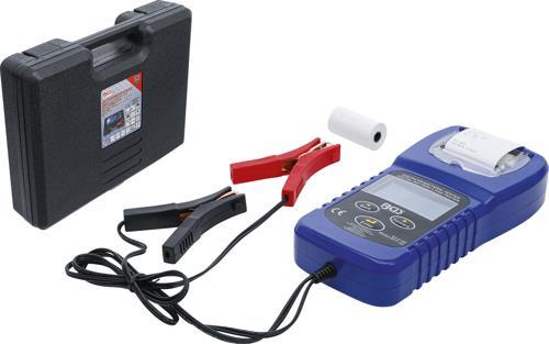 Battery tester with printer BGS TECHNIC