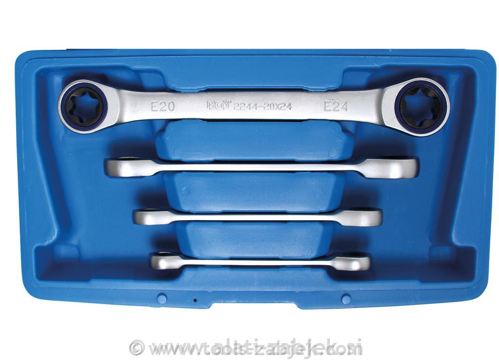 Ring spanner set E6 - E24 BGS TECHNIC