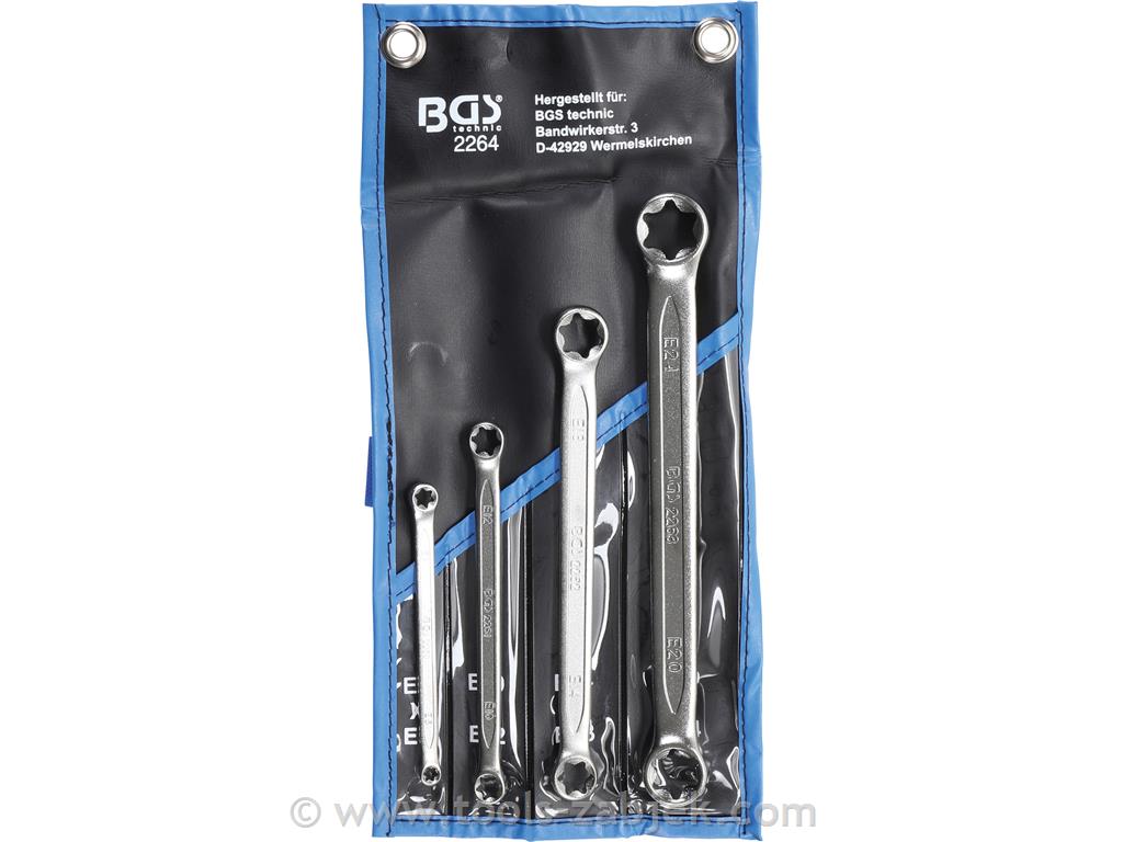 Set of spanners E6-E24 BGS TECHNIC