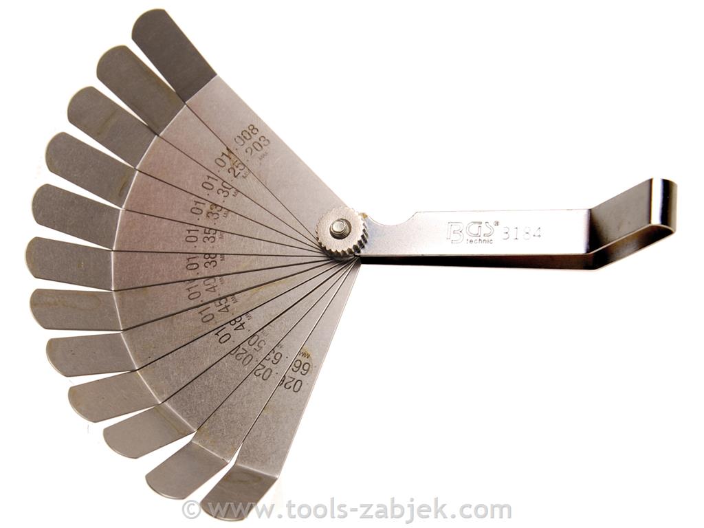Feeler gauge 0,203-0,66 mm BGS TECHNIC