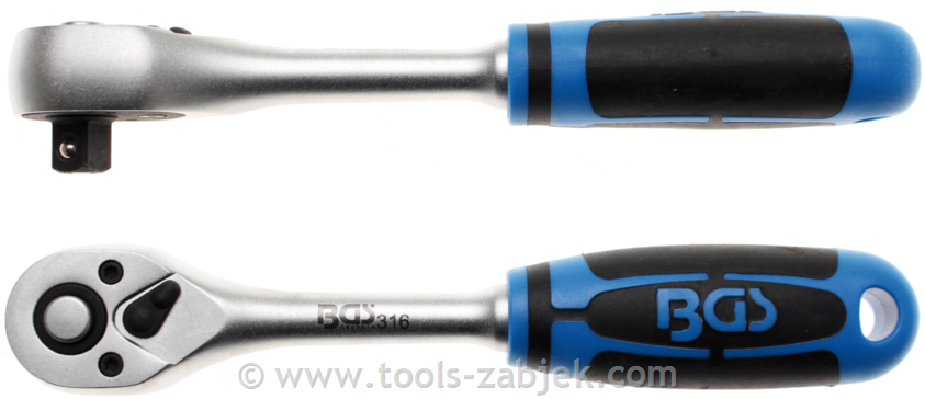 Ratchet 1/4"- 1/2" BGS TECHNIC