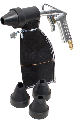 Sandblasting gun with attachments BGS TECHNIC
