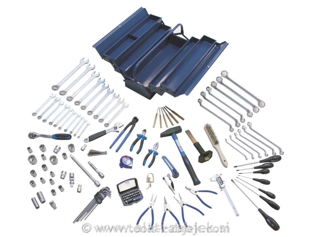 130-piece tool case BGS TECHNIC