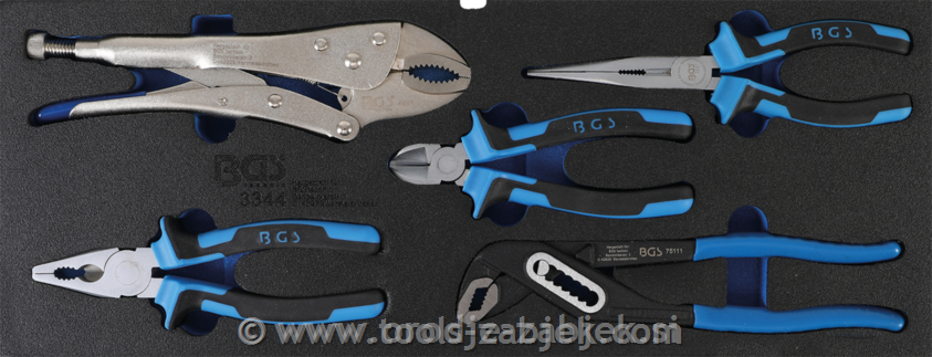 Tool case with 143-piece tool set BGS TECHNIC