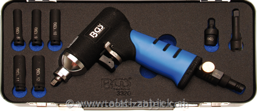 Vibrating pneumatic gun 6.2 bar BGS TECHNIC