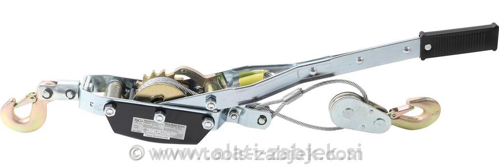 Hand wire rope puller, 1000 daN BGS TECHNIC