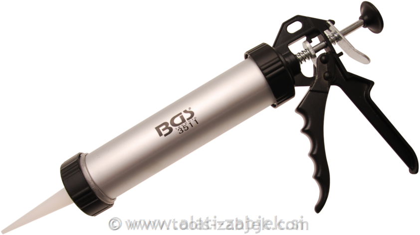 Aluminum caulking gun for cartridges 220mm BGS TECHNIC