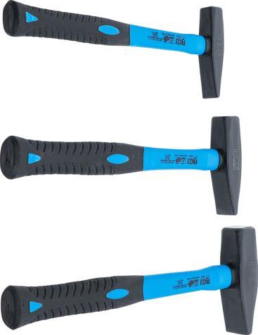 3-piece machinist's hammer set BGS TECHNIC