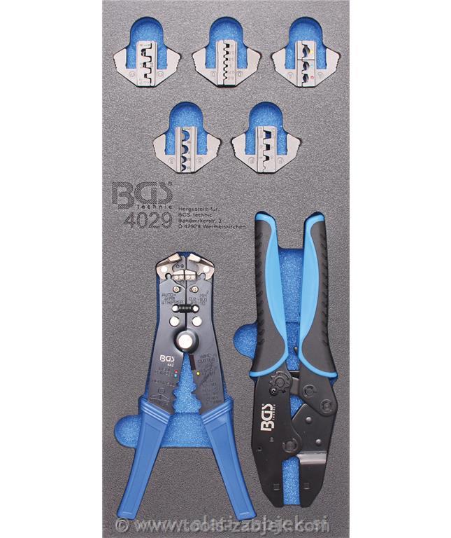1/3 Set of electricians' pliers with attachments BGS TECHNIC