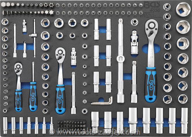 192-piece tool set BGS TECHNIC