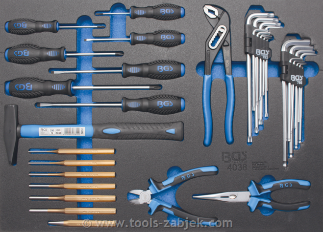 36-piece tool set BGS TECHNIC