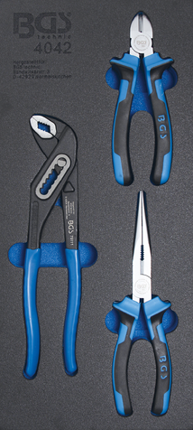 3-piece pliers set BGS TECHNIC