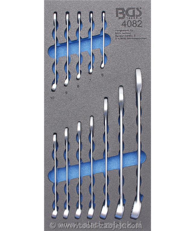 1/3 Combination spanner set, 12-piece BGS TECHNIC