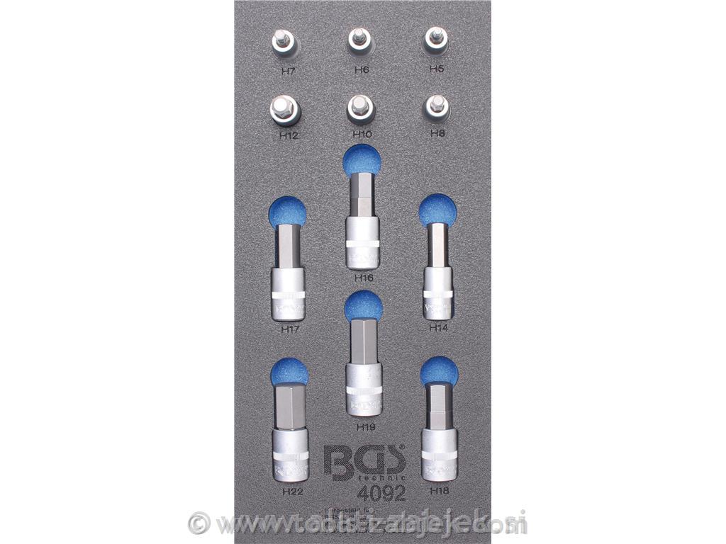 1/3 Tool tray insert, empty BGS TECHNIC