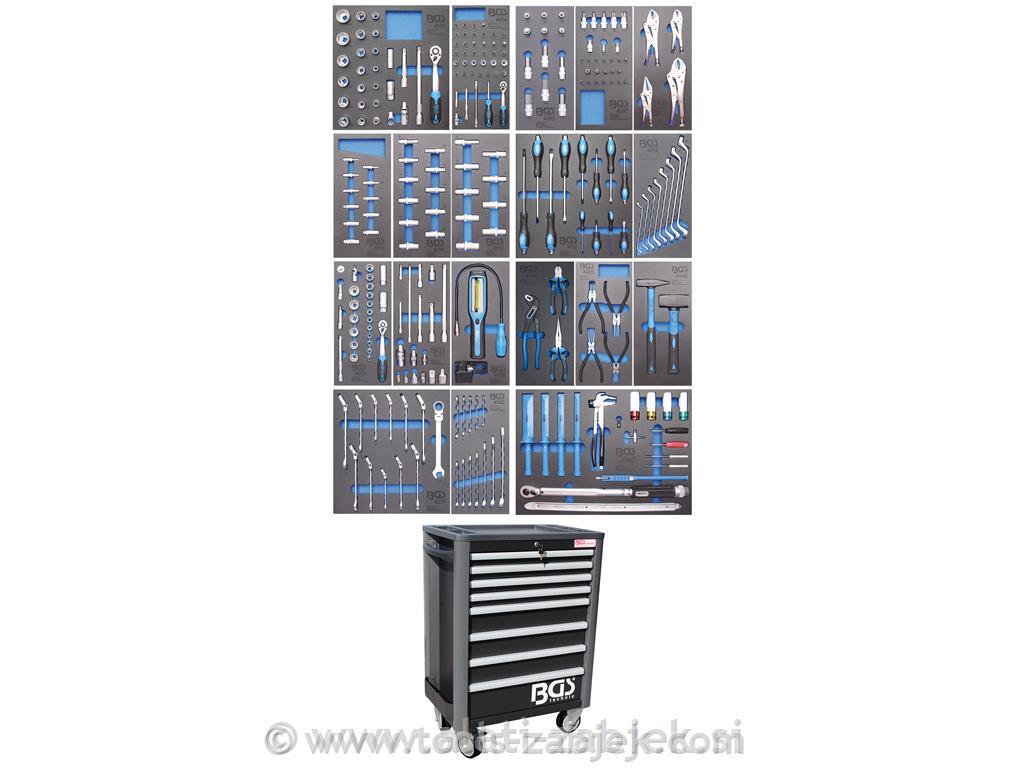 Tool trolley with 259-piece tool set PRO BGS TECHNIC