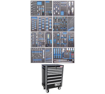 Tool trolley with 259-piece tool set PRO BGS TECHNIC