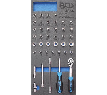 Tool trolley with 259-piece tool set PRO BGS TECHNIC