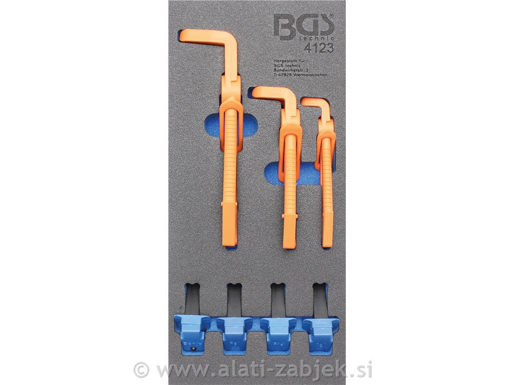 1/3 Set of hose slamp pliers BGS TECHNIC