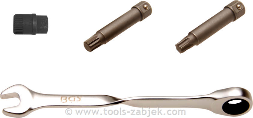 4-piece set for disassembly of alternators BGS TECHNIC