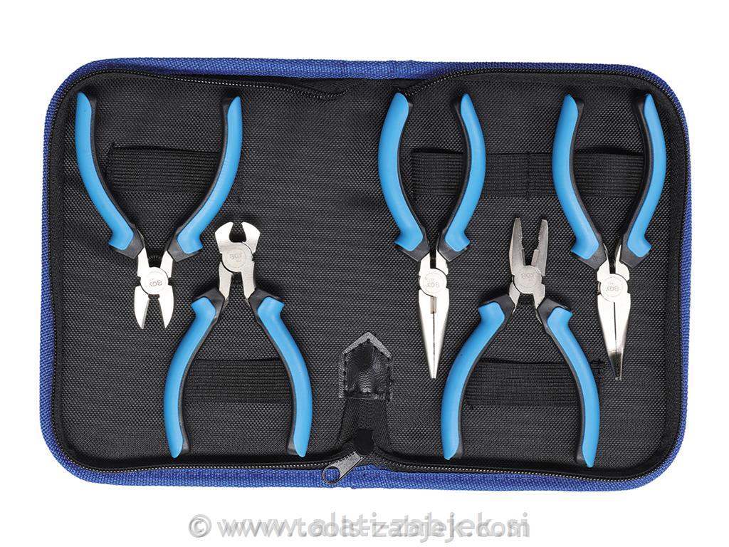 Pliers set, mini BGS TECHNIC