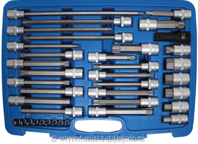 38-piece bit socket set 1/2" - 1/4" BGS TECHNIC