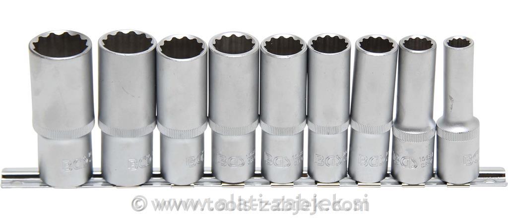 Set of 12-point socketes 1/2" BGS TECHNIC