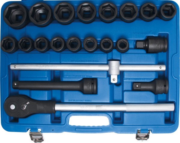 21-piece tool set 3/4" BGS TECHNIC