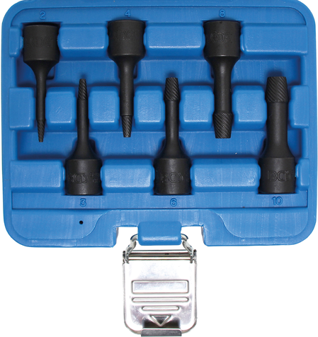 6-piece screw extractor set BGS TECHNIC