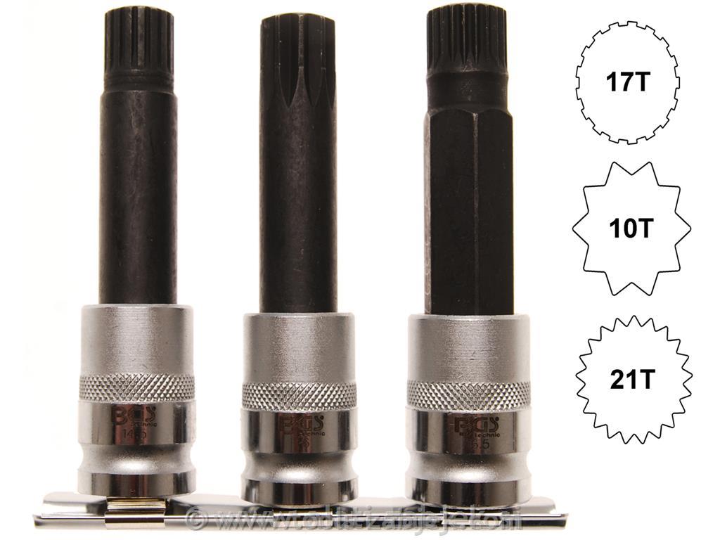 Set of sockets for BMW wheel safety screws BGS TECHNIC