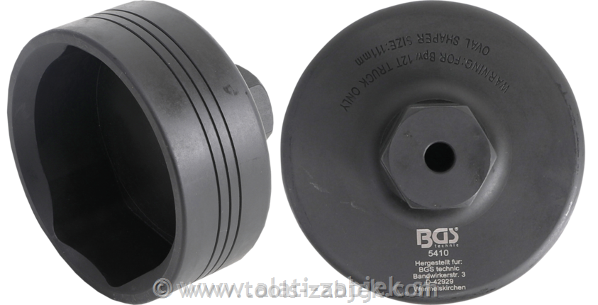 Impact socket 111 mm, 8-points BGS TECHNIC