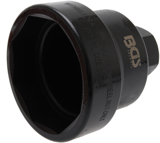 Impact socket 80 mm, 8-points BGS TECHNIC