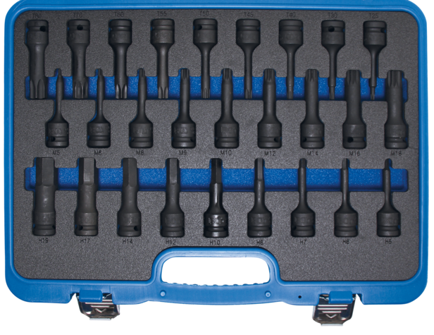 27-piece bit socket set XZN,TORX BGS TECHNIC