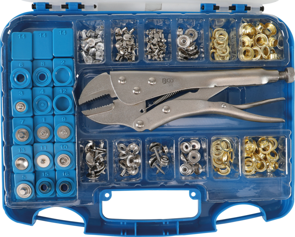 275-piece set of pliers with accessories BGS TECHNIC
