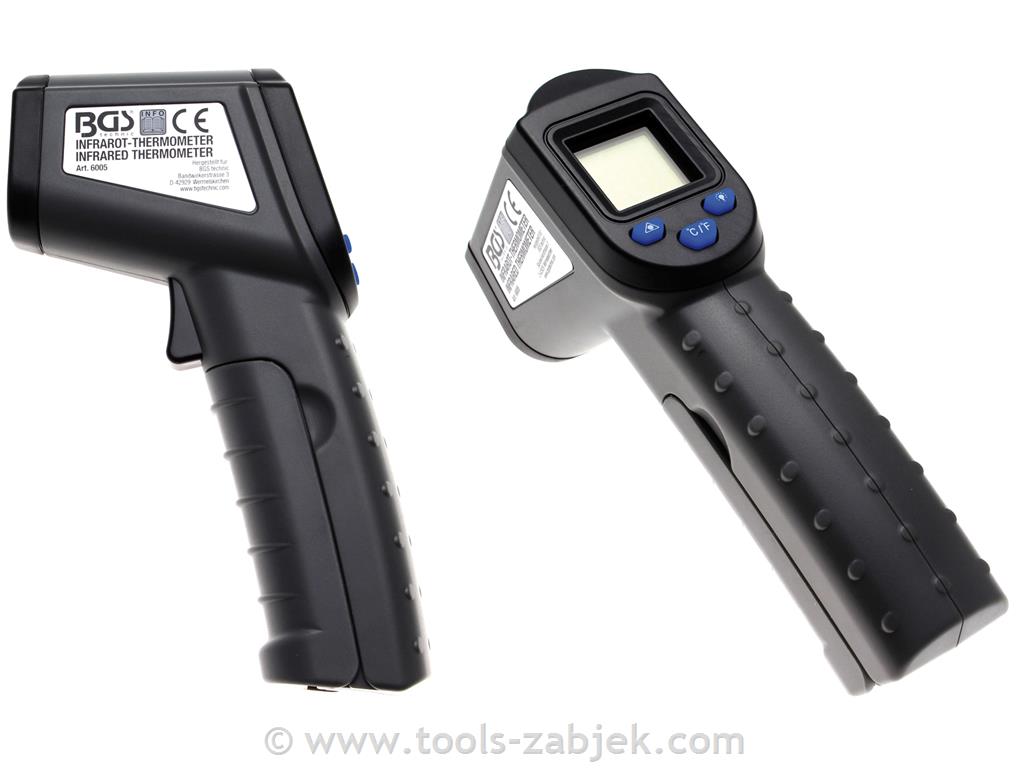 Digital laser temperature meter BGS TECHNIC