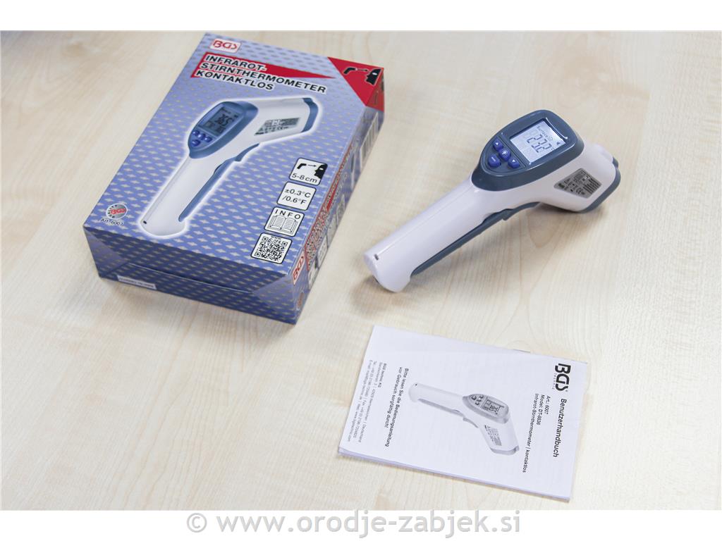 Contactless IR Thermometer 0 - 100°C BGS TECHNIC