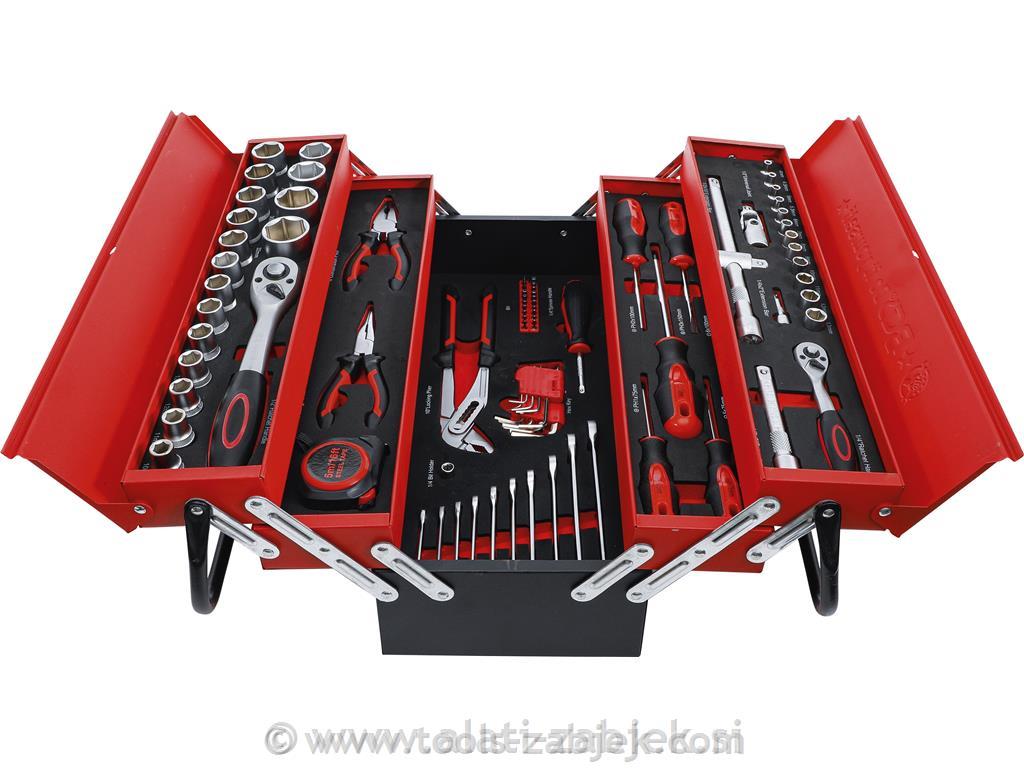 Metal workshop Tool Case incl. Toolassortiment 86pcs BGS TECHNIC
