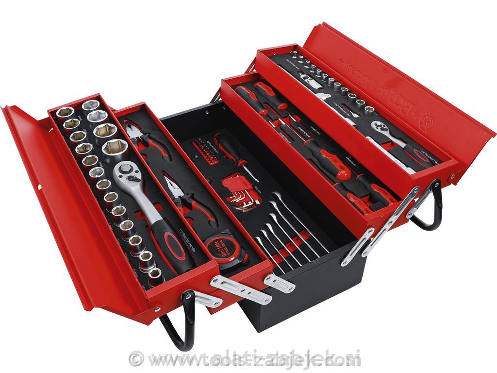 Metal workshop Tool Case incl. Toolassortiment 86pcs BGS TECHNIC