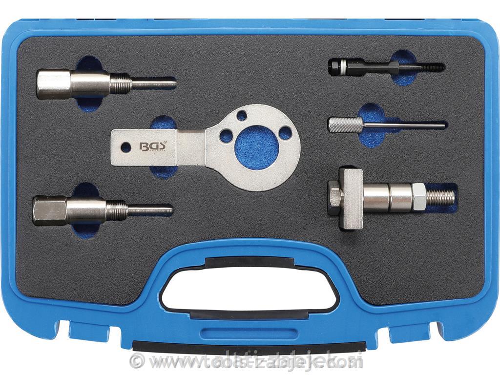Engine timing tool set for Fiat 1.9 JTD16V Multijet BGS TECHNIC