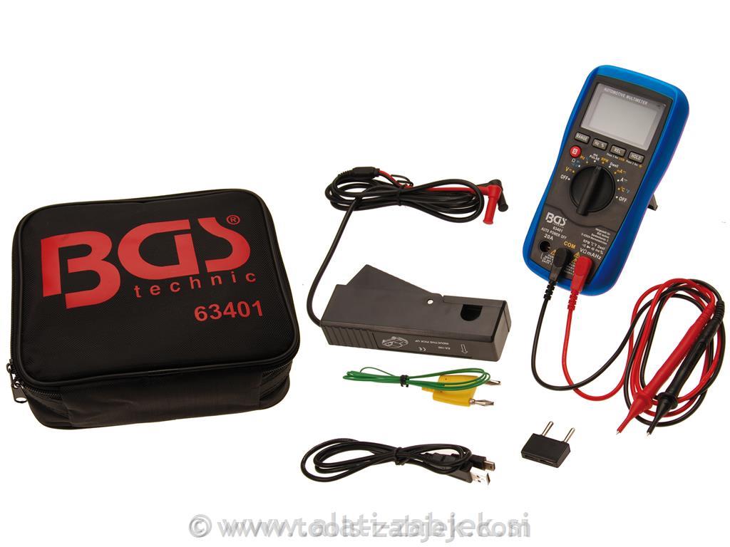 Digital gauge with USB output BGS TECHNIC