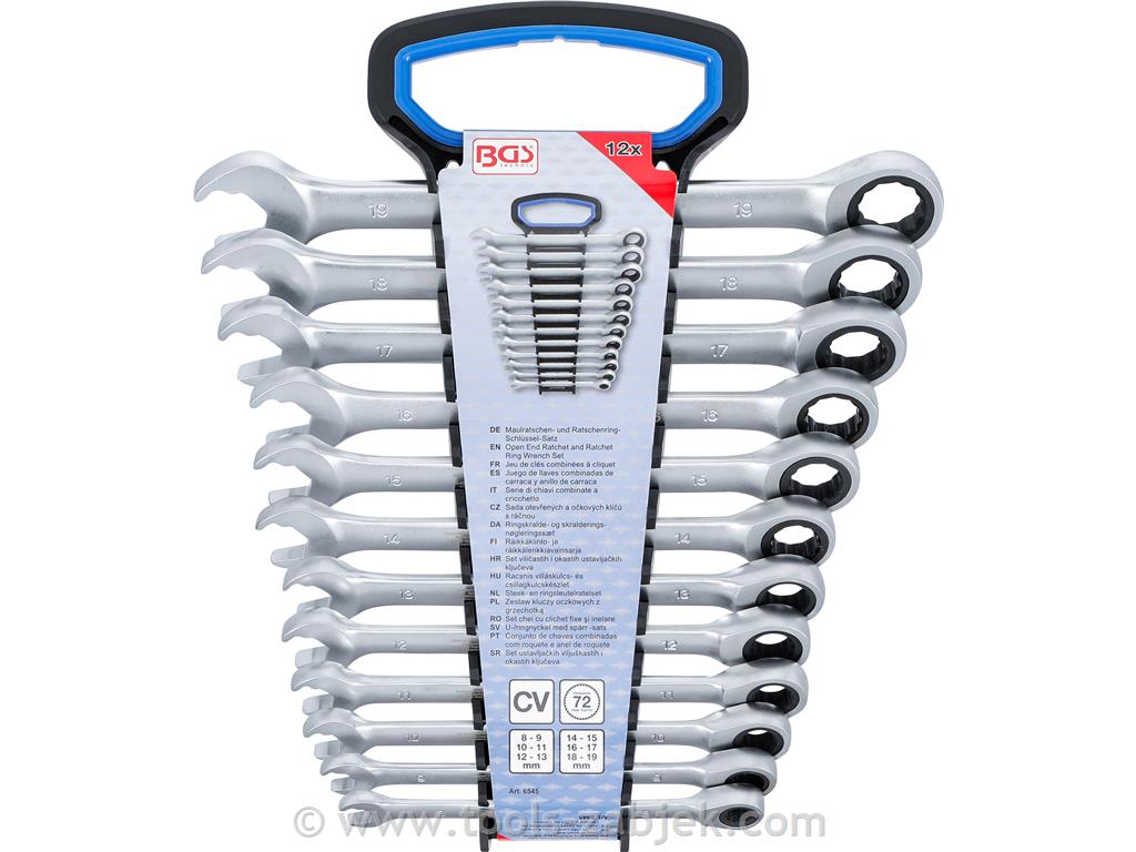 Open End Ratchet and Ratchet Ring Wrench BGS TECHNIC