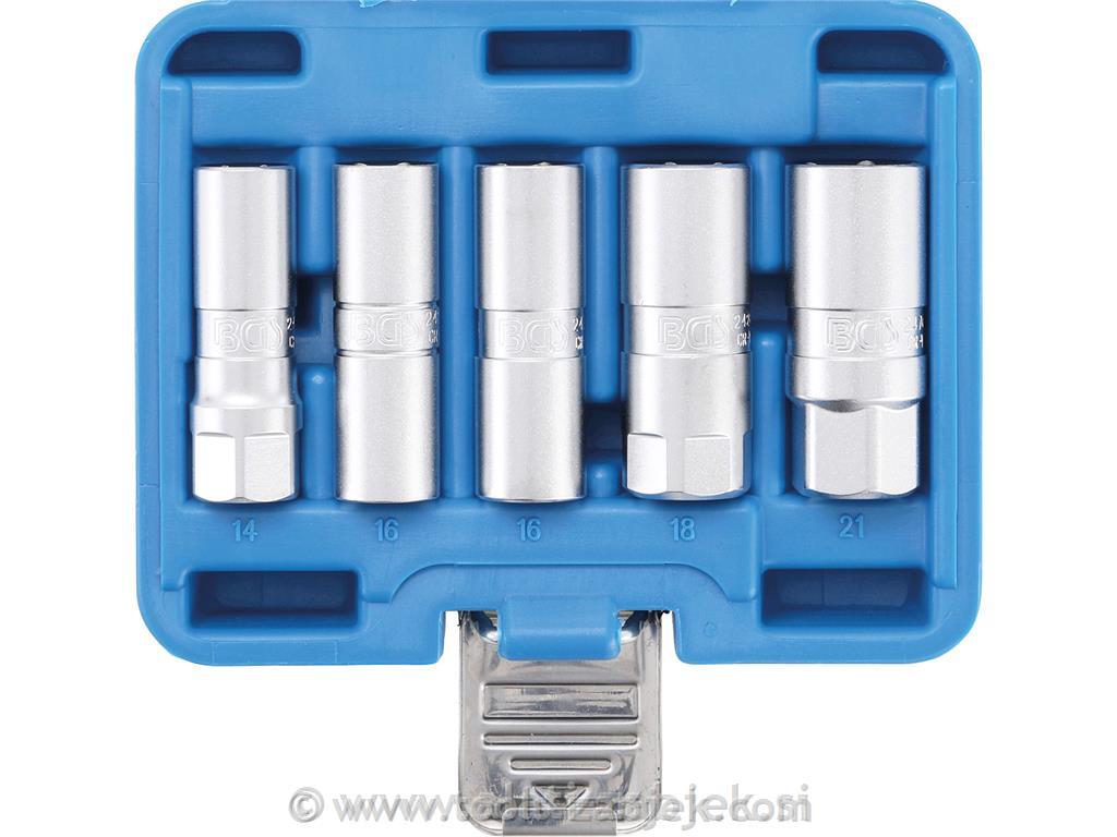 Spark plug socket set 14 - 21 mm 1/2" BGS TECHNIC