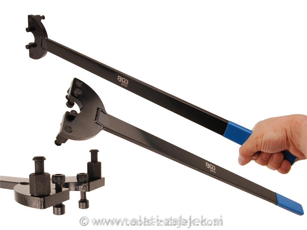 Belt pulley counterholding wrench BGS TECHNIC