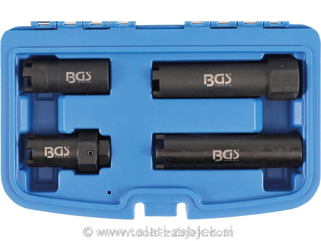 Socket set for nozzle removal for MAN/Mercedes BGS TECHNIC