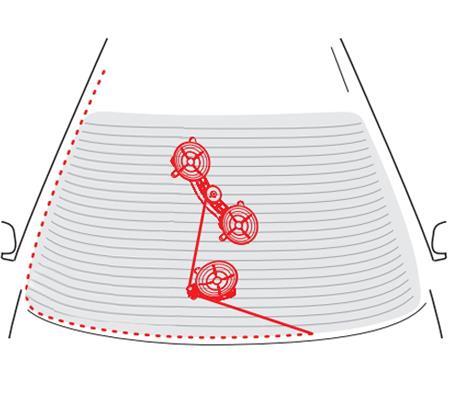 Professional windscreen removal tool BGS TECHNIC