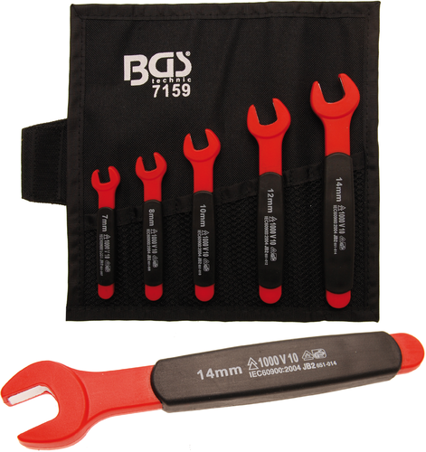 VDE single-sided spanners 7-14 mm BGS TECHNIC