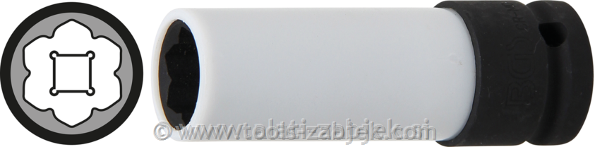 Special wheel nut socket for Mercedes Benz S 1/2" 12,5 mm BGS TECHNIC