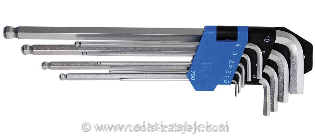 9-piece set of internal hexagon wrenches BGS TECHNIC